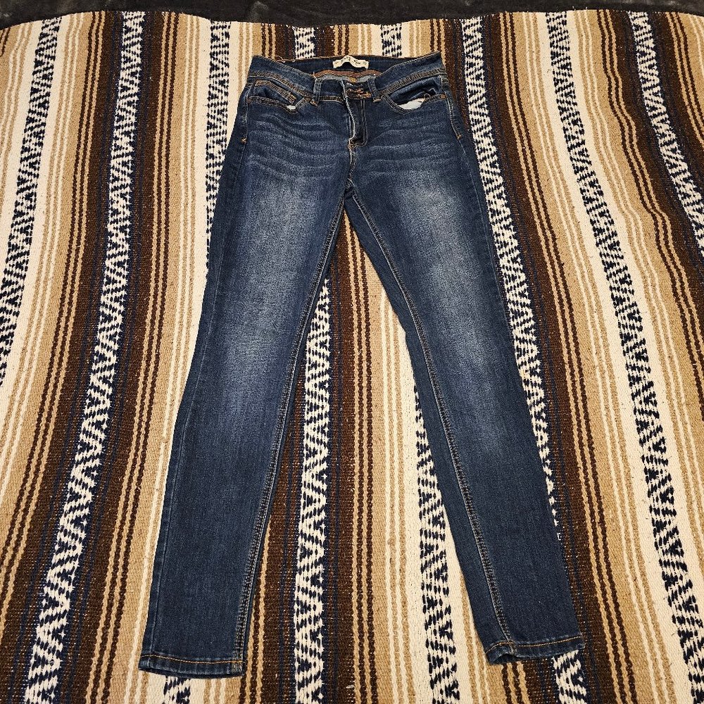 Indigo Rein Jeans Womens 7 Blue (A20)